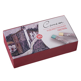 Пастель сухая Сонет круглая 36 цветов