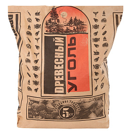 Уголь древесный 5 кг, 701763 фото Уголь древесный 5 кг, 701763