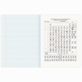 Тетрадь предметная "PASTEL" 48 л., SoftTouch, фольга, ХИМИЯ, клетка, BRAUBERG, 404320