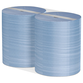 Бумага протирочная VEIRO (Система W1), КОМПЛЕКТ 2 шт., 1000 листов в рулоне, 33х35 см, 2-слойная, Comfort, W202