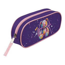 Пенал 210*80*45 ArtSpace "Bear", корпусный, полиэстер фото Пенал 210*80*45 ArtSpace "Bear", корпусный, полиэстер