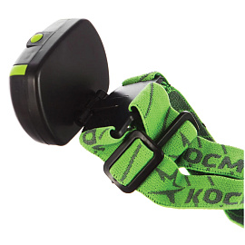 Фонарь налобный светодиодный Космос 3W COB на батарейках (KOC-H3WCOBLED)