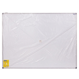 Доска магнитно-маркерная OfficeSpace, 90*120см, алюминиевая рамка, полочка