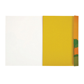 Картон цветной А4, Мульти-Пульти, 10л., 10цв., немелованный, в папке, "Приключения Енота