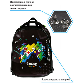 Ранец Berlingo Expert Max "Gaming Zone" 37*28*16см, 2 отделения, анатомическая спинка, дождевик в комплекте