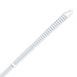 Ершик для унитаза с подставкой, пластик, белый, ЛЮБАША, 603627