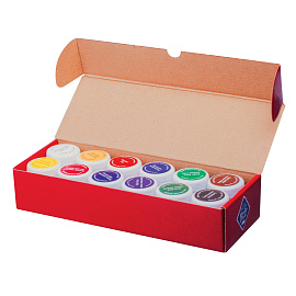 Гуашь Художественная Мастер-класс 12 цветов по 40 мл