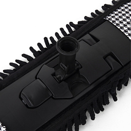 Швабра КОМПЛЕКТ черенок 85-140 см + флаундер + насадка МОП (608414) ТИП К, YORK "Pepita", 81302