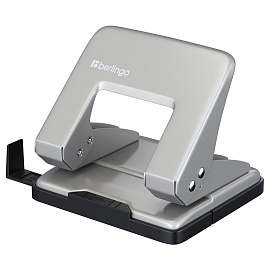 Дырокол Berlingo "Universal" 20л., металлический, ассорти, с линейкой фото Дырокол Berlingo "Universal" 20л., металлический, ассорти, с линейкой