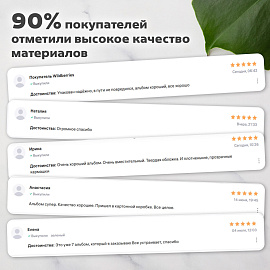 Фотоальбом BRAUBERG на 304 фотографии 10х15 см, твердая обложка, "Романтика", голубой с розовым, 390675