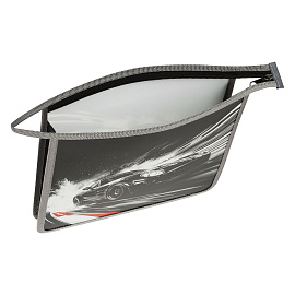 Папка для тетрадей 1 отделение, ArtSpace "Speed", А5, пластик, на молнии