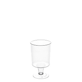 Рюмка одноразовая 100 мл, пластиковая, прозрачная, "Кристалл", ВЗЛП, 1002П