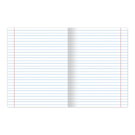 Тетрадь 12 л. BRAUBERG КЛАССИКА NEW линия, обложка картон, ЗЕЛЕНАЯ, 105691