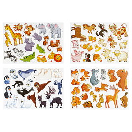 Игра развивающая на магнитах ТРИ СОВЫ "Мама и малыш", 64 эл.