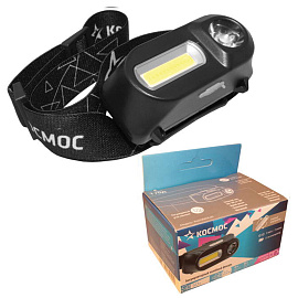 Фонарь налобный светодиодный Космос KocH3WDLith аккумуляторный