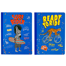 Записная книжка А5 36л., "Swag", тонированный блок, ассорти