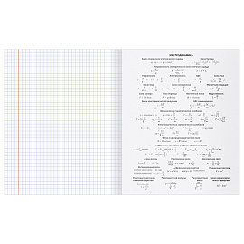 Тетрадь предметная 48л. BG "Single colour" - Физика, эконом