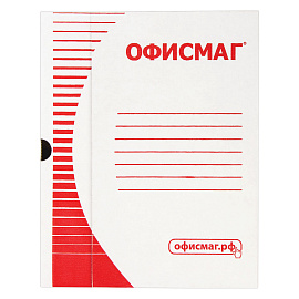 Короб архивный с клапаном А4 (260х325 мм), 150 мм, до 1400 листов, плотный, микрогофрокартон, БЕЛЫЙ, ОФИСМАГ, 123018 фото Короб архивный с клапаном А4 (260х325 мм), 150 мм, до 1400 листов, плотный, микрогофрокартон, БЕЛЫЙ, ОФИСМАГ, 123018