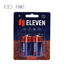 Батарейка Eleven C (LR14) алкалиновая Цена за 1 батарейку фото Батарейка Eleven C (LR14) алкалиновая Цена за 1 батарейку