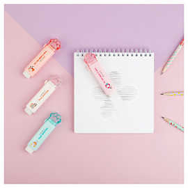 Ластик MESHU "Cat Paw", 93*28*17мм, термопластичная резина, выдвижной, пластиковый футляр фото Ластик MESHU "Cat Paw", 93*28*17мм, термопластичная резина, выдвижной, пластиковый футляр