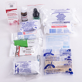 Аптечка первой помощи офисная ФЭСТ до 7 человек (бокс пластиковый)