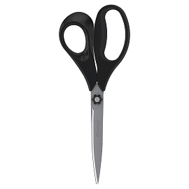 Ножницы Berlingo "Easycut 200" 23см, эргономичные ручки, европодвес фото Ножницы Berlingo "Easycut 200" 23см, эргономичные ручки, европодвес