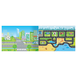 Альбом с наклейками ТРИ СОВЫ "250 наклеек. Спецтехника", А5, 250шт., 6стр.