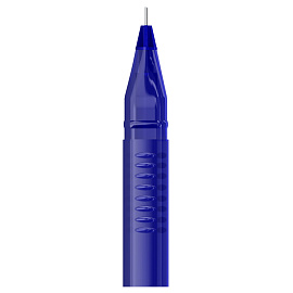 Ручка гелевая стираемая Berlingo "Apex E" синяя, 0,5мм, трехгранная
