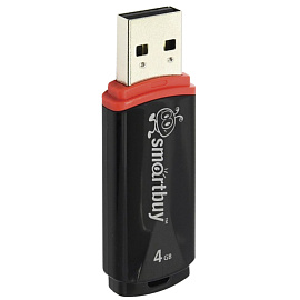 Флешка USB 2.0 4 ГБ Smartbuy Crown (SB4GBCRW-K)