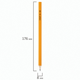 Карандаши чернографитные простые HB, ВЫГОДНАЯ УПАКОВКА КОМПЛЕКТ 72 штуки, STAFF, 181880 фото Карандаши чернографитные простые HB, ВЫГОДНАЯ УПАКОВКА КОМПЛЕКТ 72 штуки, STAFF, 181880