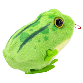 Игрушка мягкая заводная "Лягушка", высота 6 см, WOOZOO (ВУЗУ), 666189
