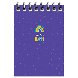 Блокнот А7 40л. на гребне BG "Моноколор. New style