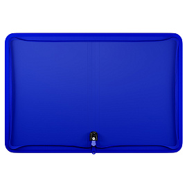 Папка на молнии Berlingo "Your Way" А4, 600мкм, синяя