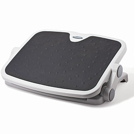 Подставка для ног BRAUBERG, офисная, 45х35 см, 2 положения, серая, 530363 фото Подставка для ног BRAUBERG, офисная, 45х35 см, 2 положения, серая, 530363