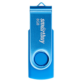 Память Smart Buy "Twist" 8GB, USB 2.0 Flash Drive, синий