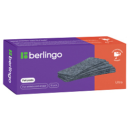 Сменные вкладыши для губки-стирателя для досок Berlingo "Ultra" (10шт.) фото Сменные вкладыши для губки-стирателя для досок Berlingo "Ultra" (10шт.)