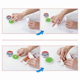 Гель для увлажнения пальцев АНТИБАКТЕРИАЛЬНЫЙ BRAUBERG, 25 г, Россия, 221040 фото Гель для увлажнения пальцев АНТИБАКТЕРИАЛЬНЫЙ BRAUBERG, 25 г, Россия, 221040