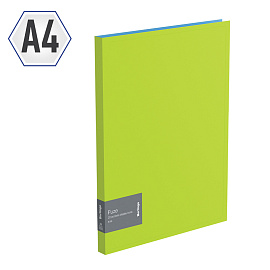 Папка с 20 вкладышами Berlingo "Fuze" А4, 14мм, 600мкм, салатовая