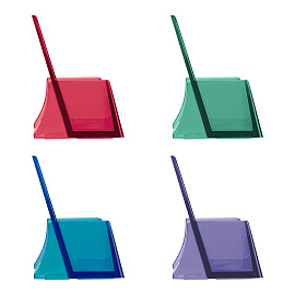 Подставка для визиток настольная СТАММ, 40*100мм, пастельные цвета, ассорти фото Подставка для визиток настольная СТАММ, 40*100мм, пастельные цвета, ассорти