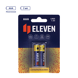 Батарейка Eleven SUPER AAA (LR03) алкалиновая Цена за 1 батарейку фото Батарейка Eleven SUPER AAA (LR03) алкалиновая Цена за 1 батарейку