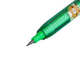 Карандаш сегментный Мульти-Пульти "Зверята", с топпером, ассорти