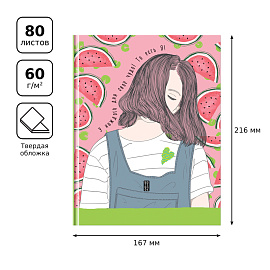 Бизнес-блокнот А5, 80л., BG "Девочки, такие девочки", глянцевая ламинация фото Бизнес-блокнот А5, 80л., BG "Девочки, такие девочки", глянцевая ламинация
