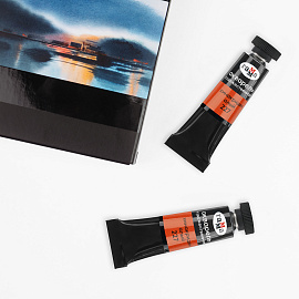 Акварель художественная Гамма "Старый мастер" хинакридон алый, 9мл, туба