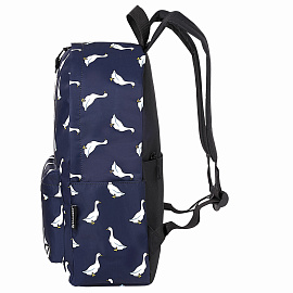 Рюкзак BRAUBERG POSITIVE универсальный, карман-антивор, "Ducks", 42х28х14 см, 271681