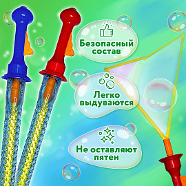 Мыльные пузыри ГИГАНТСКИЕ, 200 мл, дисплей, BRAUBERG KIDS, 666206