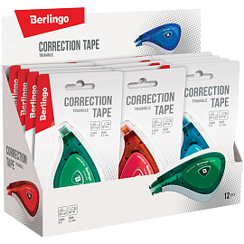 Корректирующая лента Berlingo "Triangle", 4,2мм*8м, блистер, европодвес
