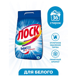 Стиральный порошок автомат 5,4 кг ЛОСК "Горное озеро", 2481707