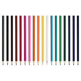 Карандаши цветные ArtSpace "Дракоша", 18цв., шестигранные, заточен., картон. упак., европодвес