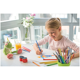 Карандаши цветные Faber-Castell Colour Grip 12 цветов трехгранные фото Карандаши цветные Faber-Castell Colour Grip 12 цветов трехгранные