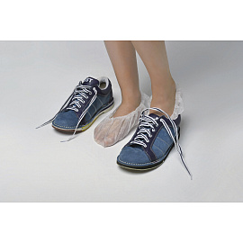 Бахилы одноразовые для боулинга размер L (50 пар в упаковке) фото Бахилы одноразовые для боулинга размер L (50 пар в упаковке)